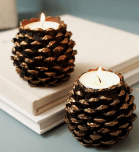 decorar con piñas