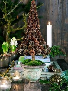 decorar con piñas