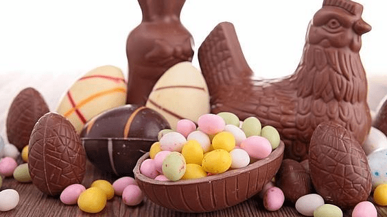 huevos de chocolate